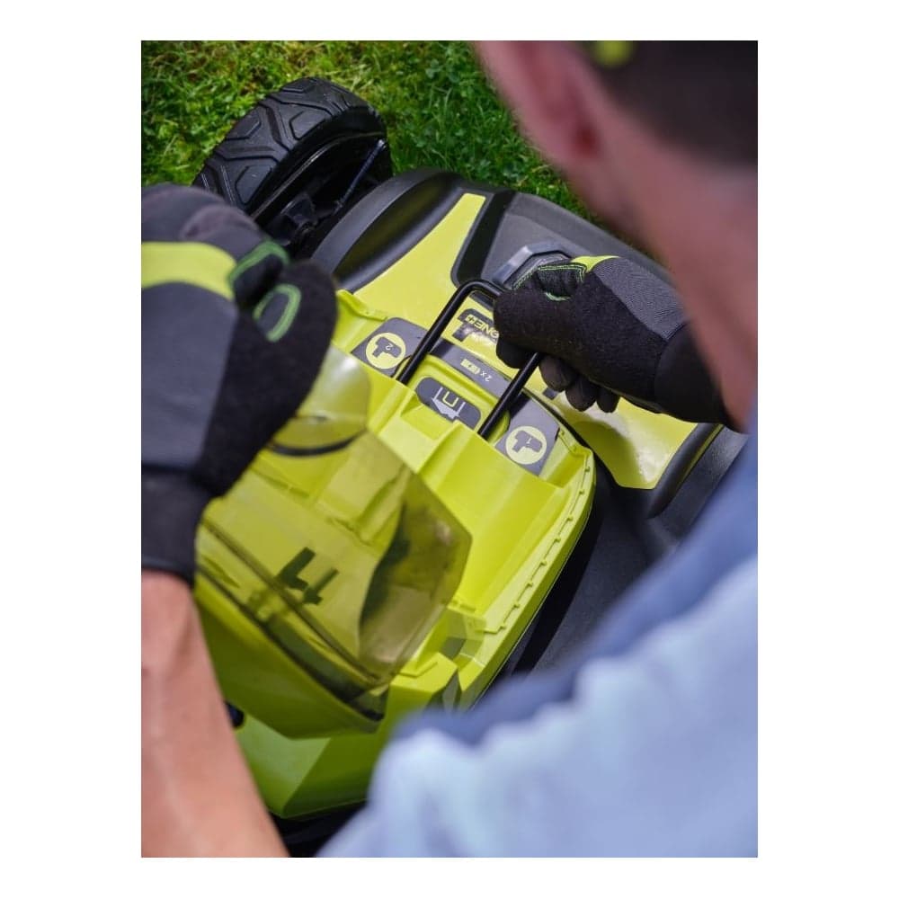 Аккумуляторная бесщеточная газонокосилка Ryobi 18В RY18LMX46A-250, 46см 5133005790 — фото 8