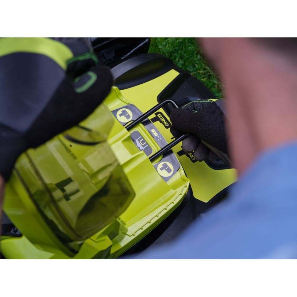 Аккумуляторная бесщеточная газонокосилка Ryobi 18В RY18LMX46A-250, 46см 5133005790 — фото 9