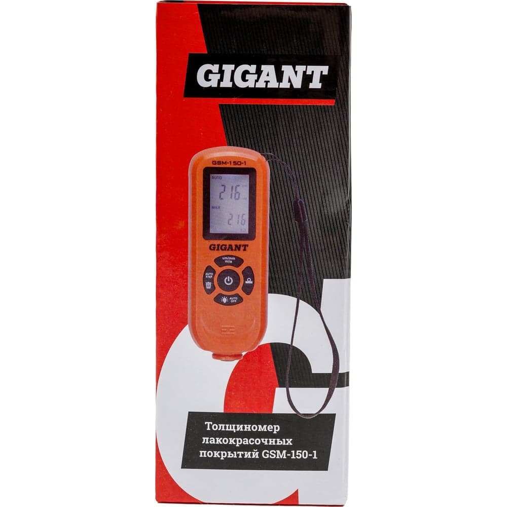 Толщиномер лакокрасочных покрытий Gigant GSM-150-1 — фото 8