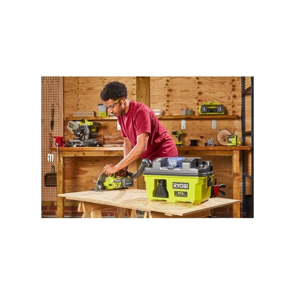 Пылесос Ryobi RV1811-0 18В ONE+™Аккумуляторный пылесос 5133005995 — фото 8
