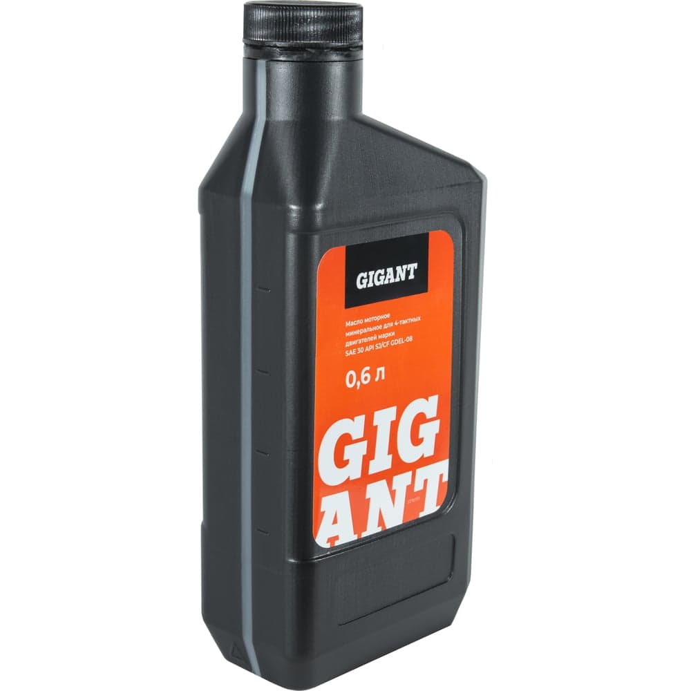 Масло 4-х тактное SAE 30 0.6 л Gigant GDEL-08 — фото 6