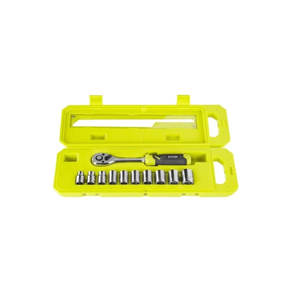 Набор из трещотки и торцевых головок Ryobi RHRS11PC 5132006068 — фото 2