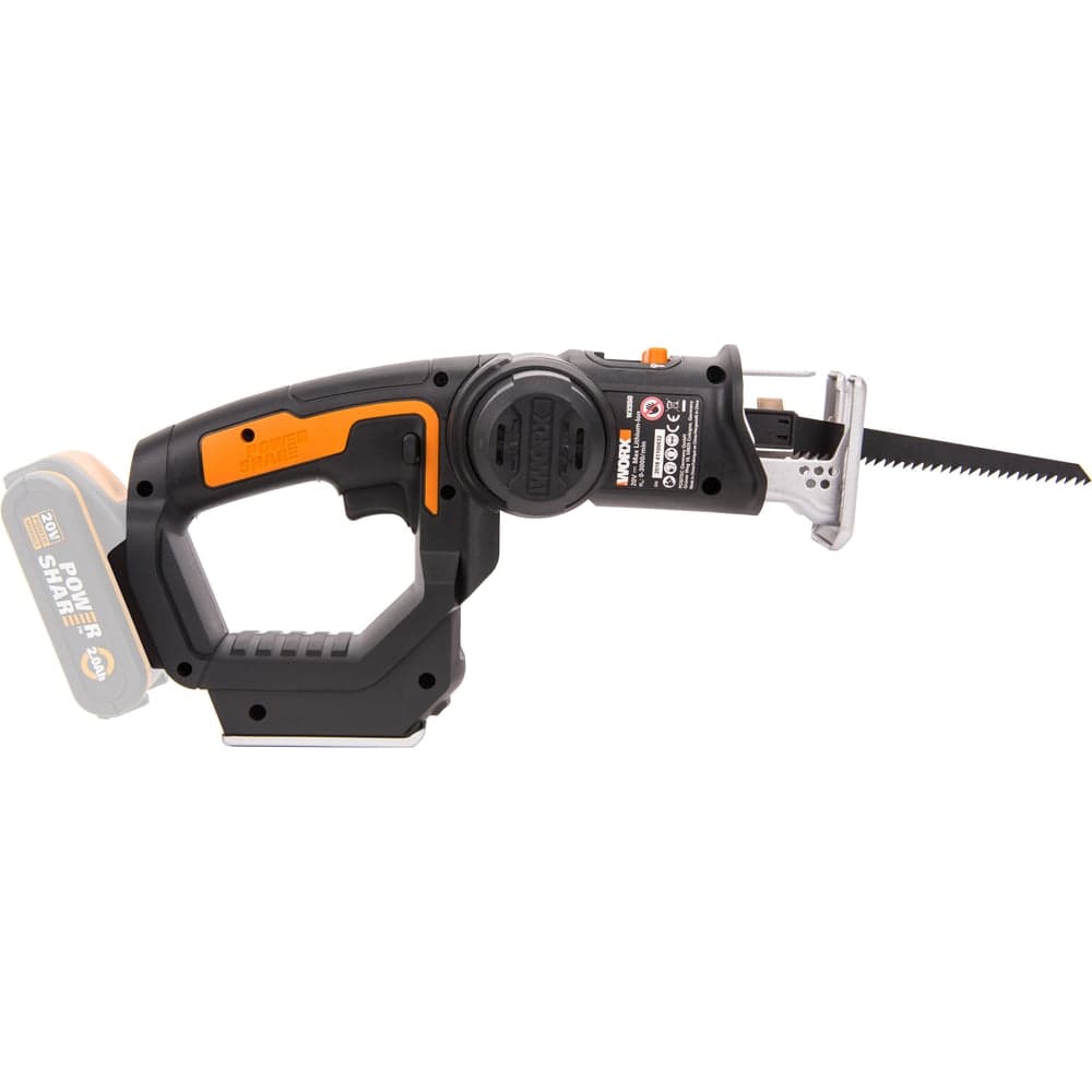 Аккумуляторный лобзик/сабельная пила WORX Axis WX550.9 — фото 8