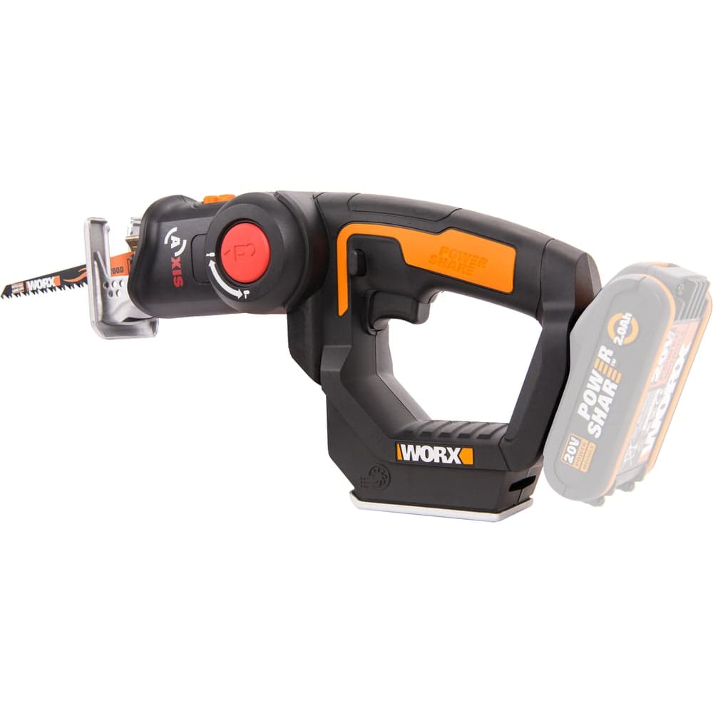 Аккумуляторный лобзик/сабельная пила WORX Axis WX550.9 — фото 9