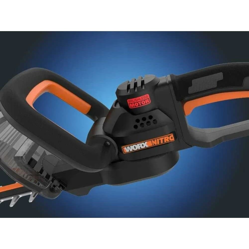 Кусторез аккумуляторный бесщёточный WORX, 20В, 57см, без АКБ и ЗУ WG263E.9 — фото 16