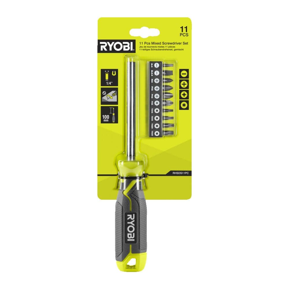 Отвертка со сменными битами Ryobi RHSDSM11PC 5132006227 — фото 3