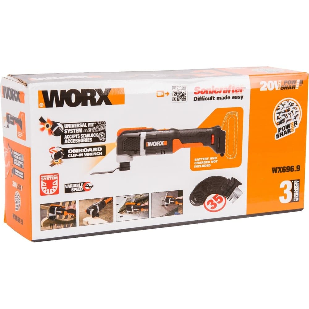 Аккумуляторный реноватор WORX Sonicrafter WX696.9 — фото 6