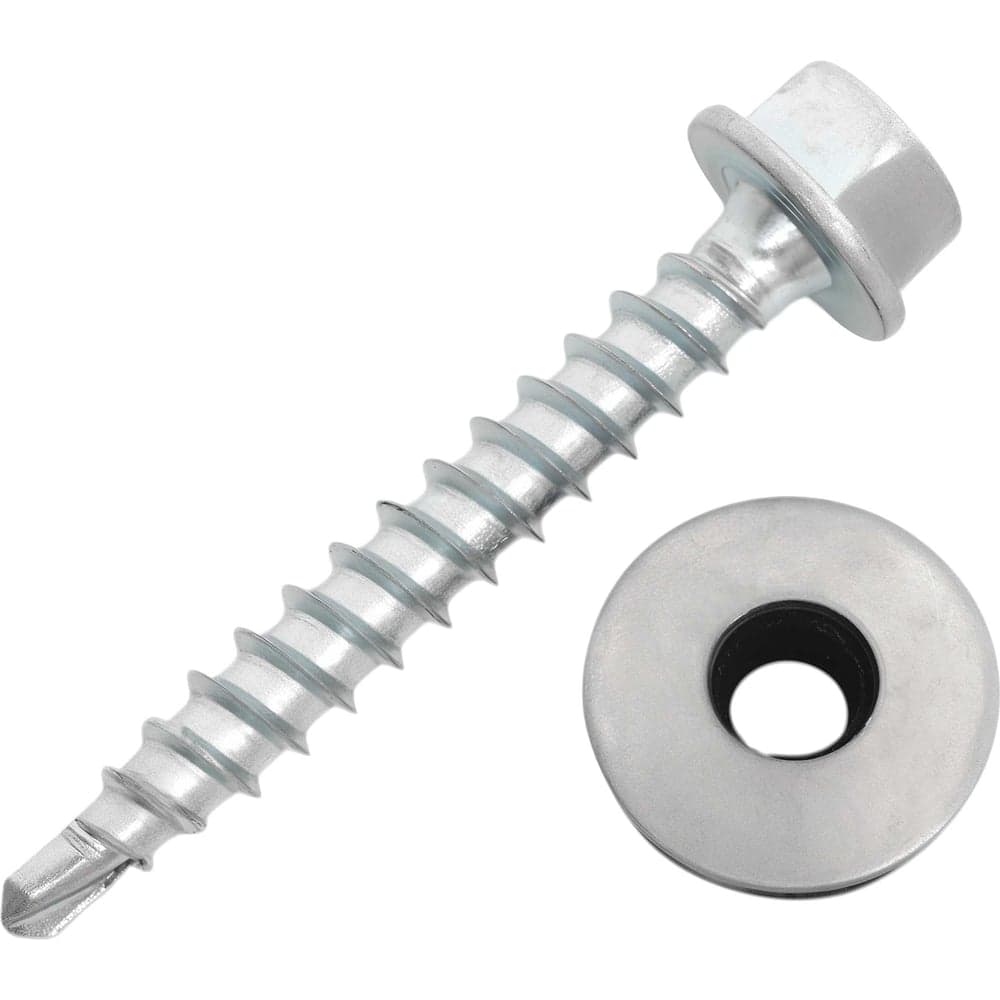 Кровельный саморез Gigant цинк 4,8x35 сверло 250 шт 123811 — фото 5