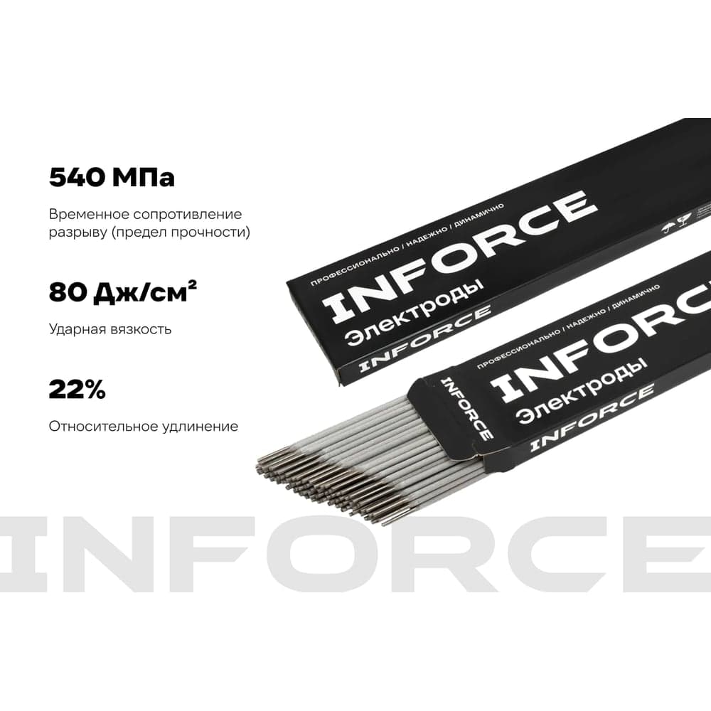 Электроды ЦЛ-11 (2 мм; 1 кг) Inforce IWET-2010C — фото 4