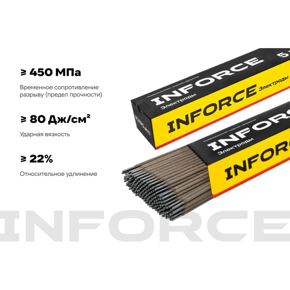 Электроды АНО-21 (3 мм; 5 кг; НАКС) Inforce IWET-3050A — фото 4