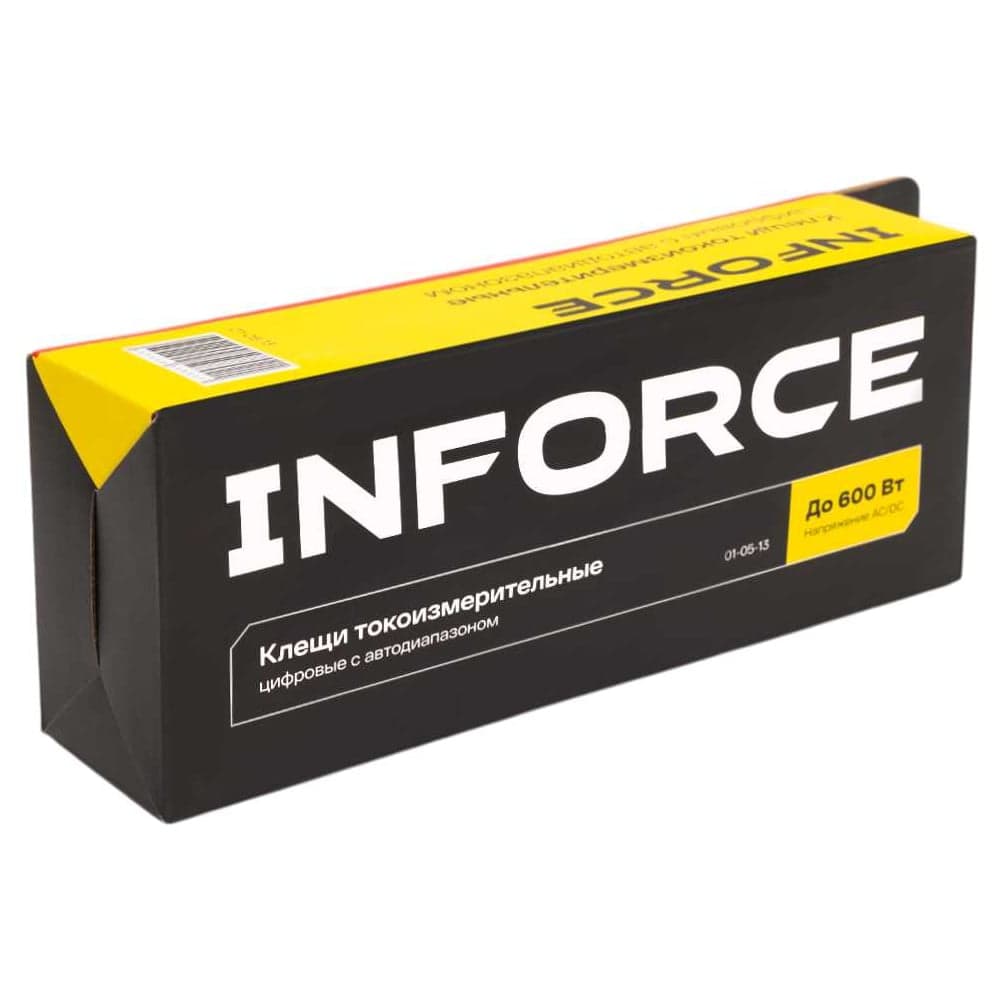 Токоизмерительные цифровые клещи с автодиапазоном Inforce 01-05-13 — фото 12