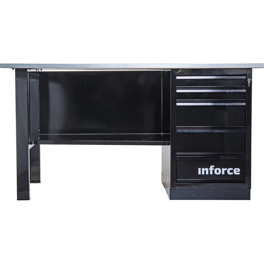 Верстак с драйвером Inforce 1600х686х845 LW-2 допустимая нагрузка на стол 1000кг, 05-01-006 — фото 11