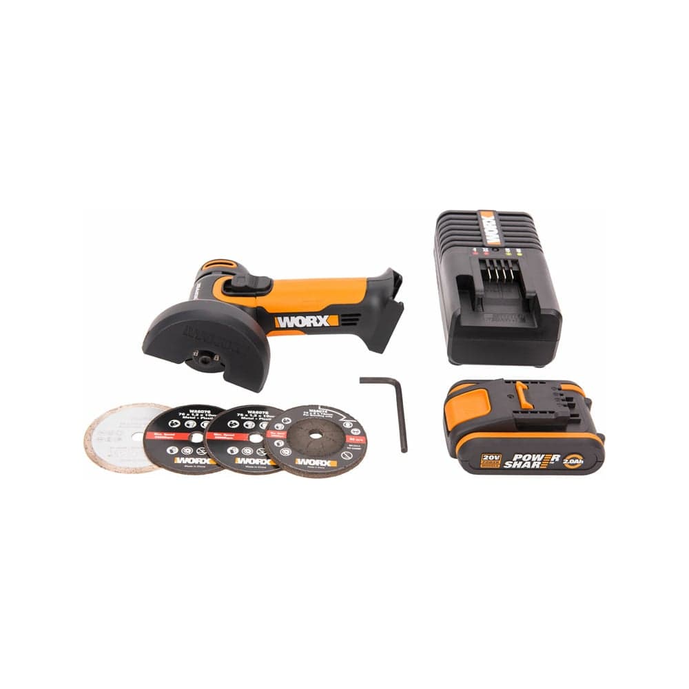 Аккумуляторная угловая шлифмашина WORX WX801 — фото 6