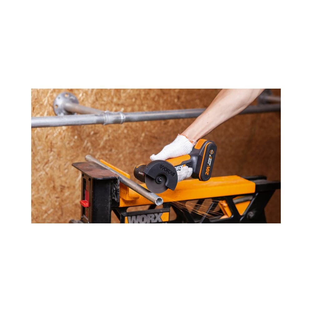 Аккумуляторная угловая шлифмашина WORX WX801 — фото 8