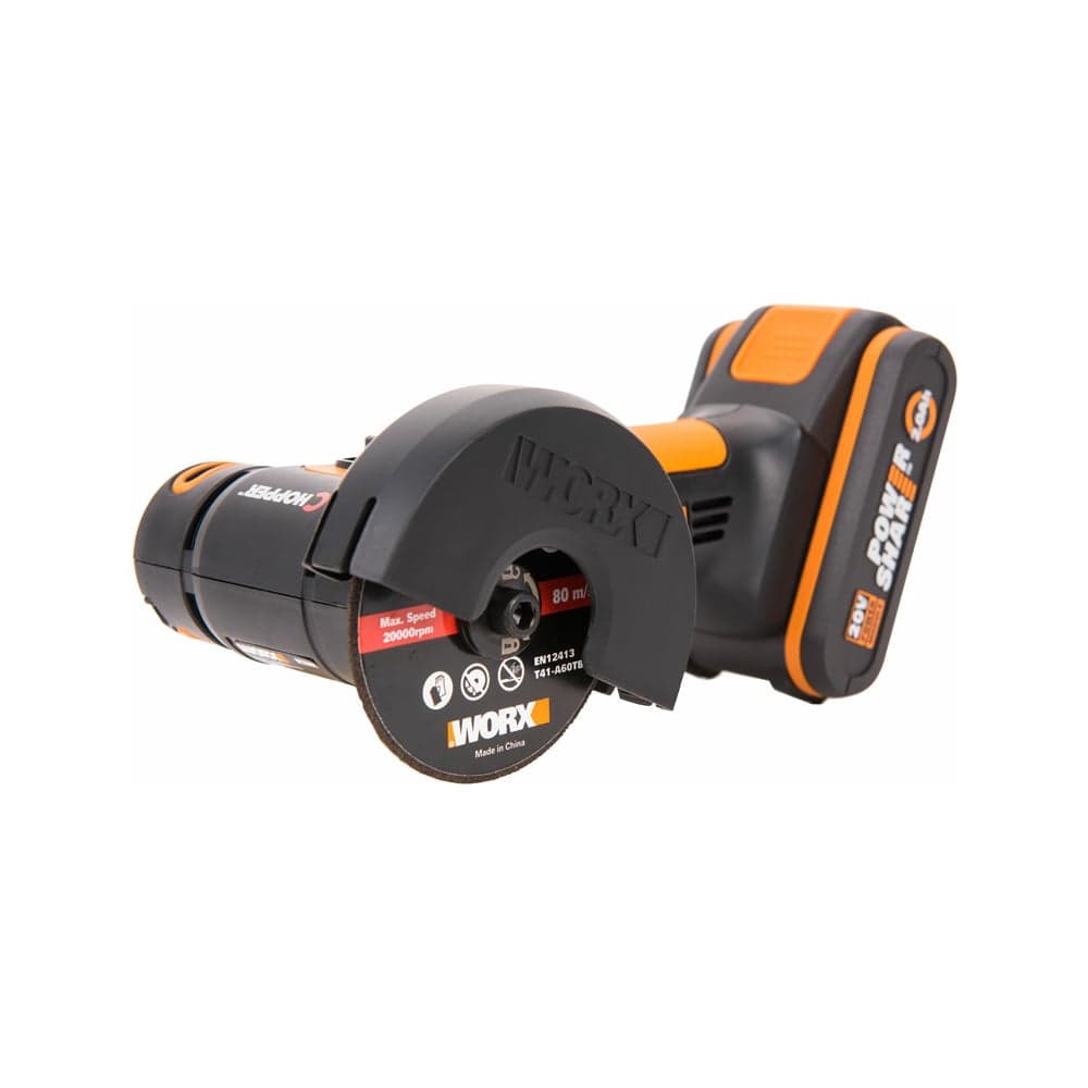 Угловая аккумуляторная шлифмашина WORX WX801 — фото 2