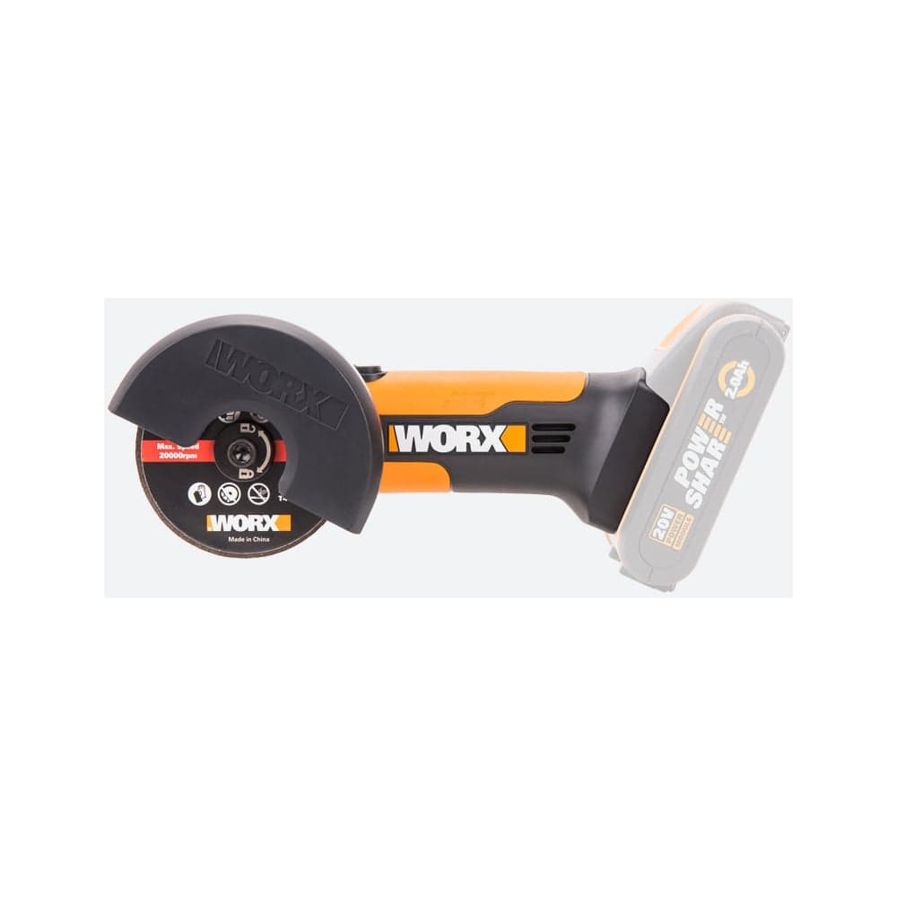 Угловая аккумуляторная шлифмашина WORX WX801 — фото 5