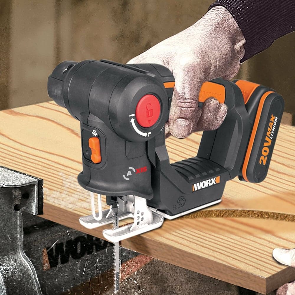 Аккумуляторный лобзик-сабельная пила WORX WX550 — фото 11