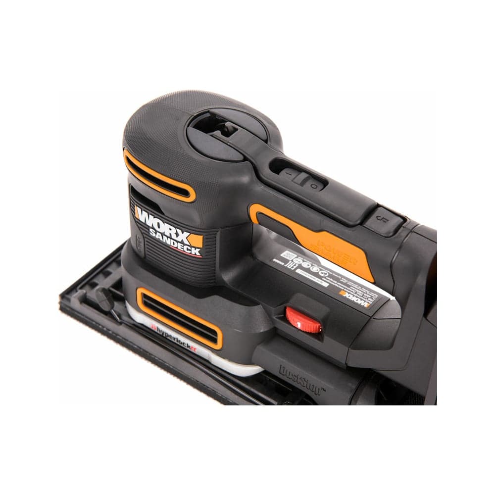 Аккумуляторная виброшлифмашина WORX WX820.9 — фото 4