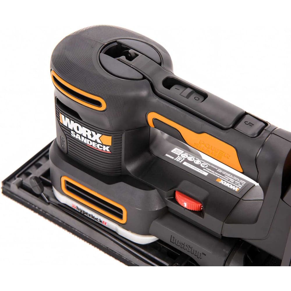 Аккумуляторная виброшлифмашина WORX WX820 — фото 12