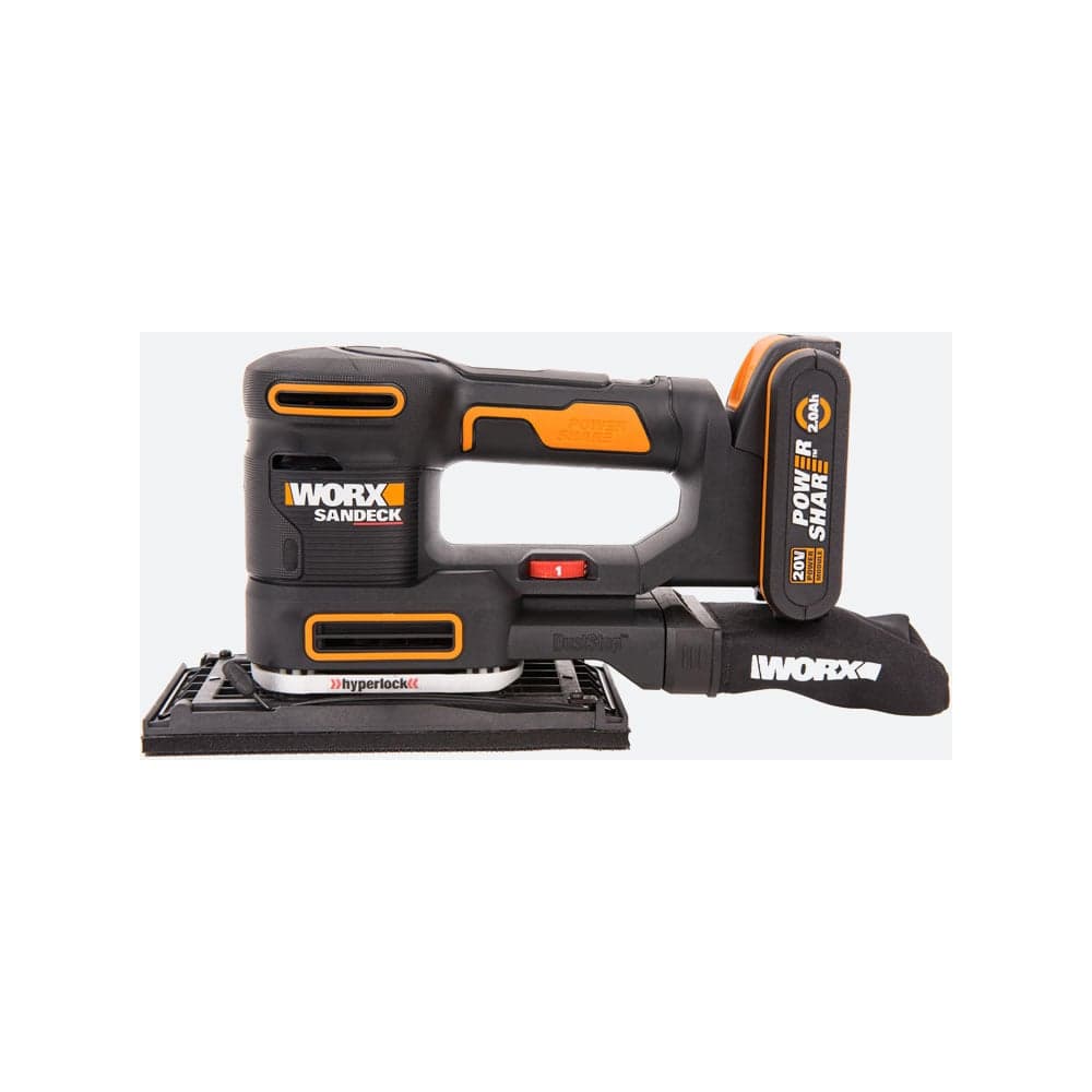 Аккумуляторная виброшлифмашина WORX WX820 — фото 3