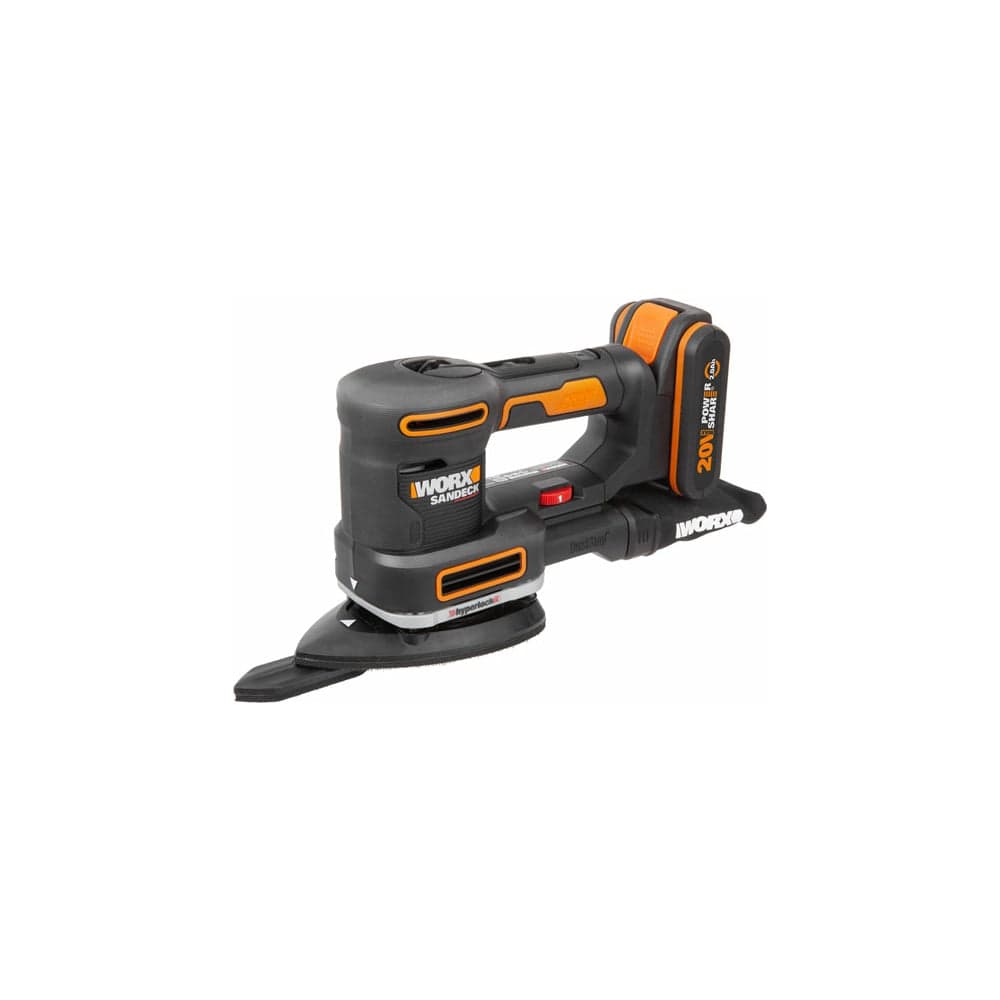 Аккумуляторная виброшлифмашина WORX WX820 — фото 7