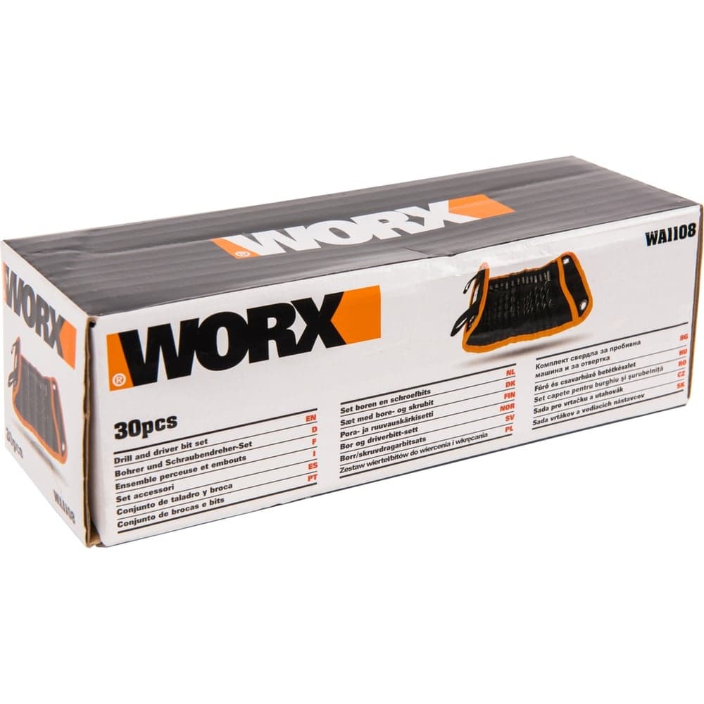 Набор оснастки для дрели-шуруповерта 30 шт WORX WA1108 — фото 3