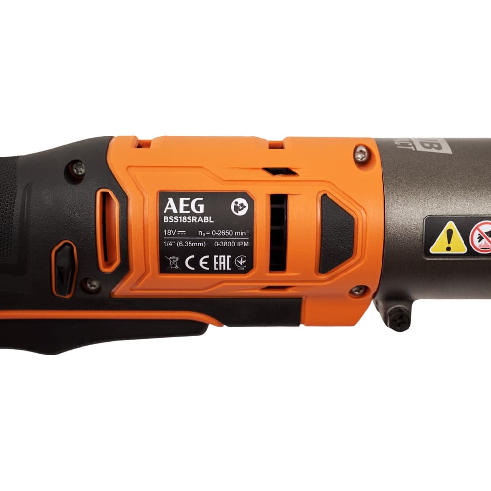 Бесщеточный угловой ударный винтоверт AEG 18В BSS18SRABL-0 4935493964 — фото 7