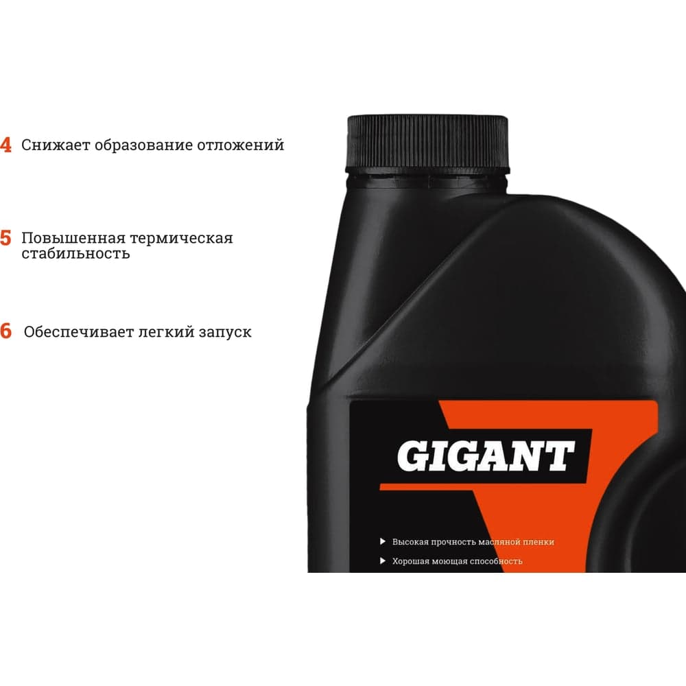 Масло полусинтетическое 1л,10w40, SJ/CF Gigant G-0672 — фото 4
