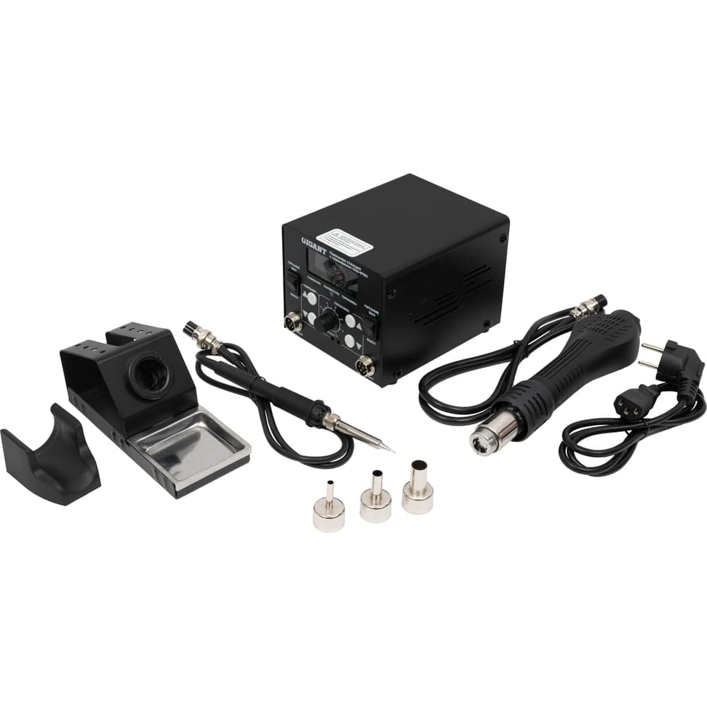 Паяльная станция Gigant с термофеном 650Вт GGS-979D