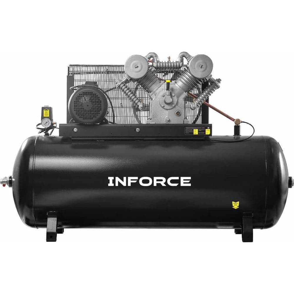 Ременной компрессор Inforce (500 л; 12 бар; 2 ступени; 1400 л/мин) IBCV-500L-3P2/1400