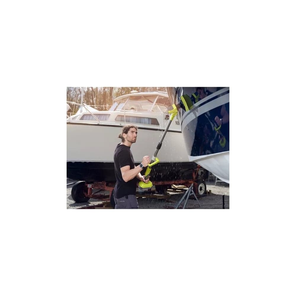 Щеточная машина Ryobi ONE+ с телескопической штангой R18TPS-0 5133004847 — фото 8