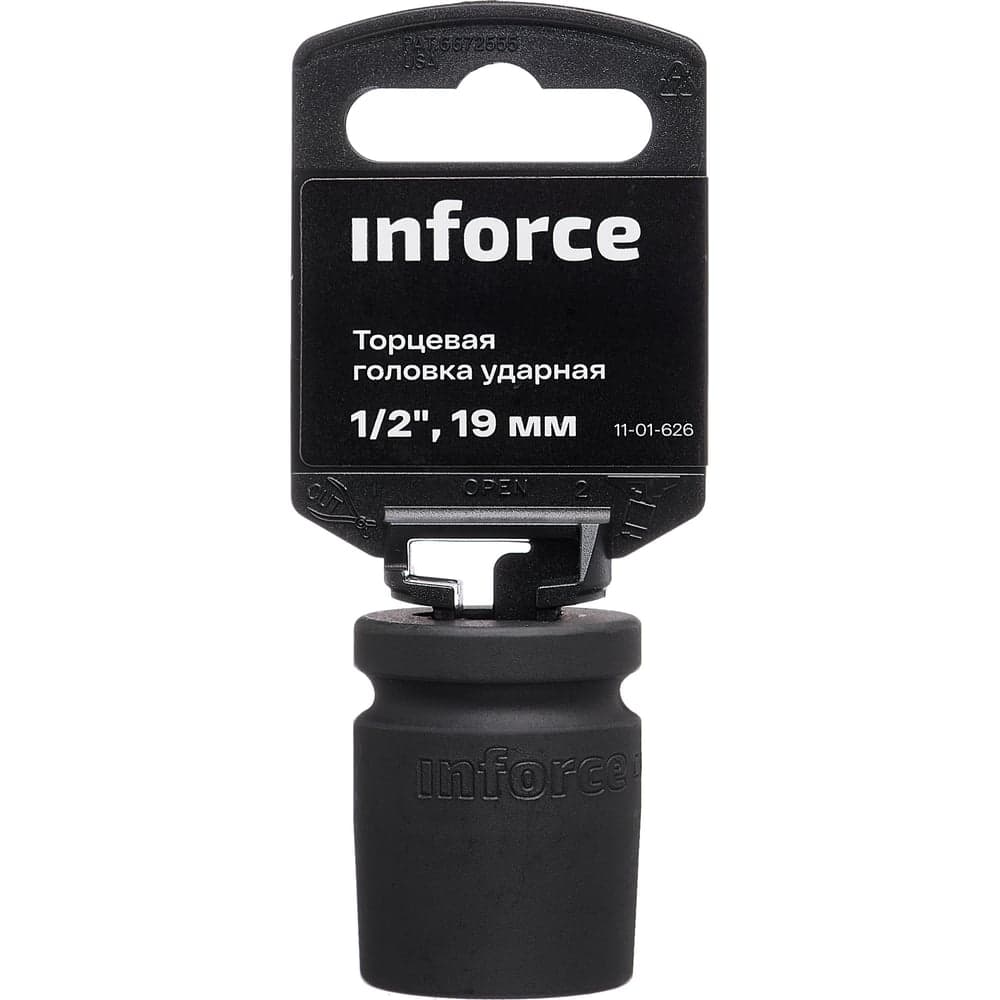 Торцевая головка ударная (19 мм; 1/2DR) INFORCE 11-01-626 — фото 5