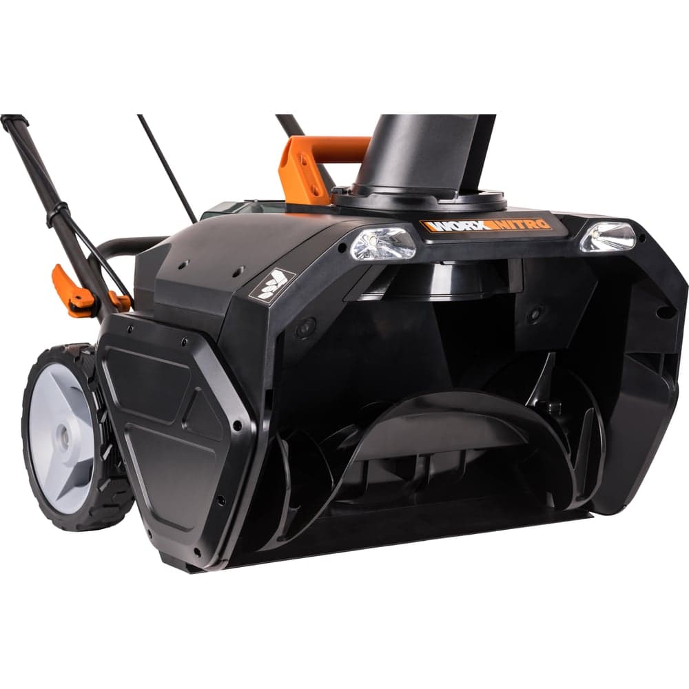 Аккумуляторный бесщеточный снегоуборщик WORX 2х4.0 А*ч, двойное ЗУ WG471E — фото 3