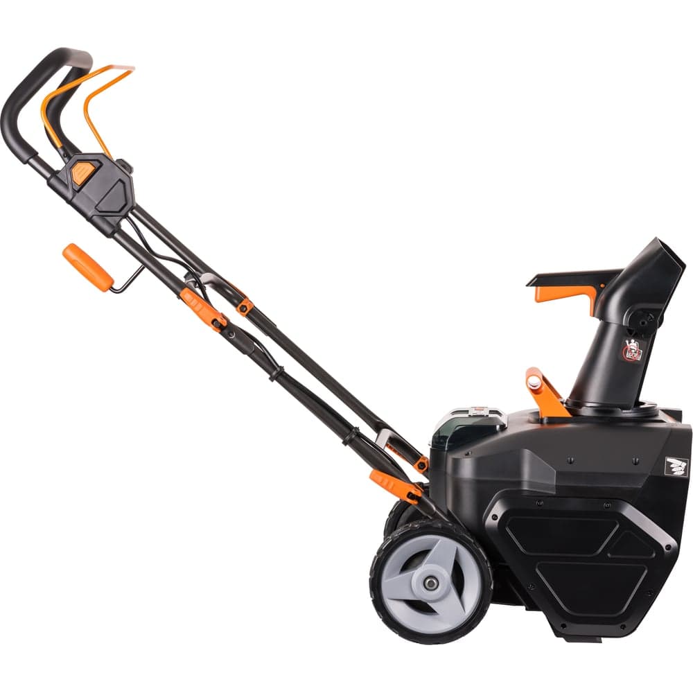 Аккумуляторный бесщеточный снегоуборщик WORX 2х4.0 А*ч, двойное ЗУ WG471E — фото 4