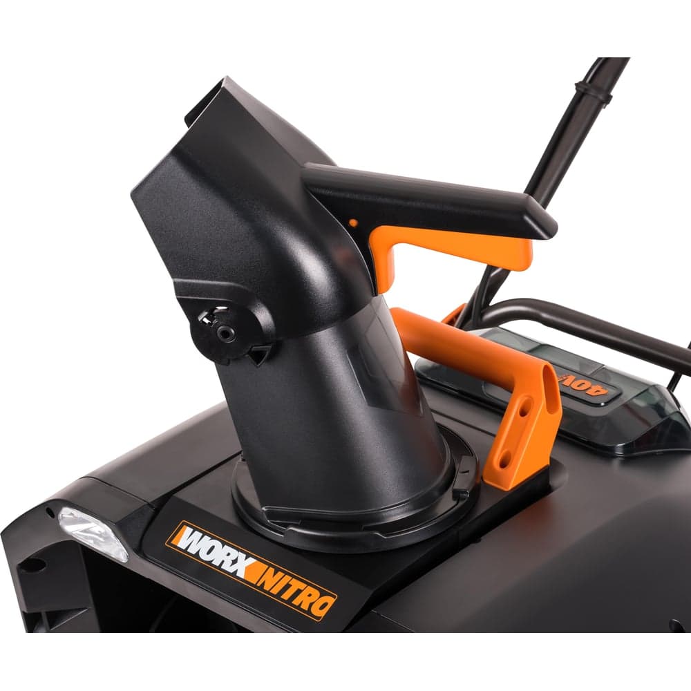Аккумуляторный бесщеточный снегоуборщик WORX 2х4.0 А*ч, двойное ЗУ WG471E — фото 5
