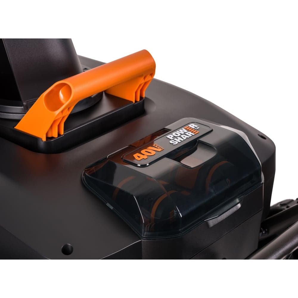 Аккумуляторный бесщеточный снегоуборщик WORX 2х4.0 А*ч, двойное ЗУ WG471E — фото 6
