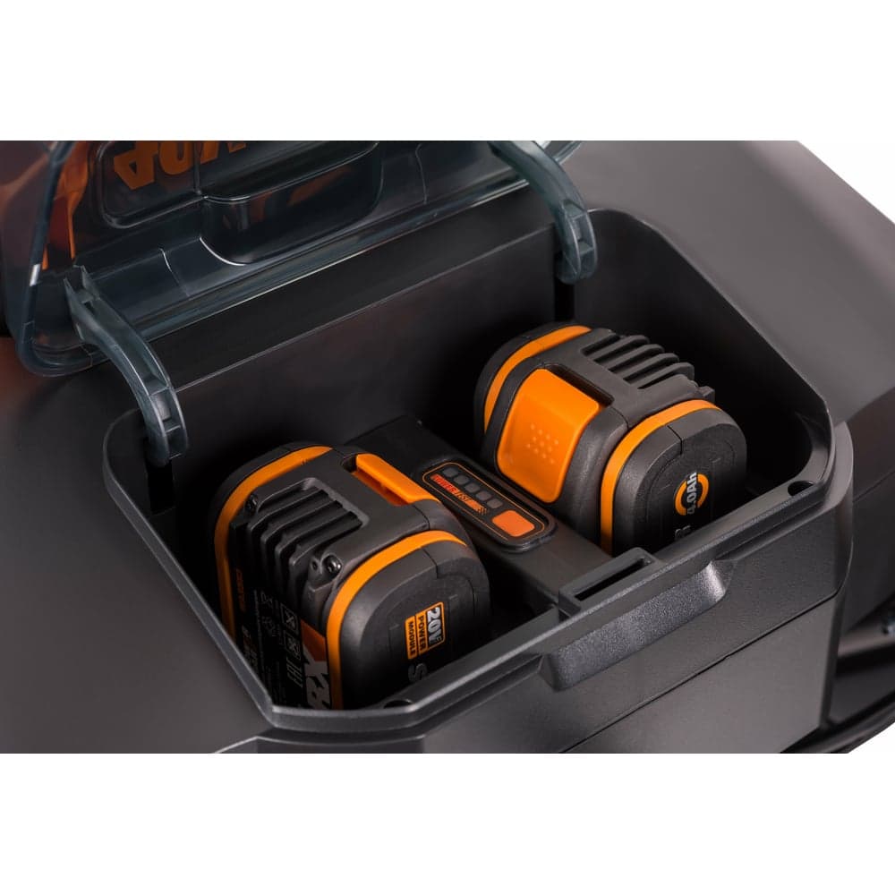 Аккумуляторный бесщеточный снегоуборщик WORX 2х4.0 А*ч, двойное ЗУ WG471E — фото 7