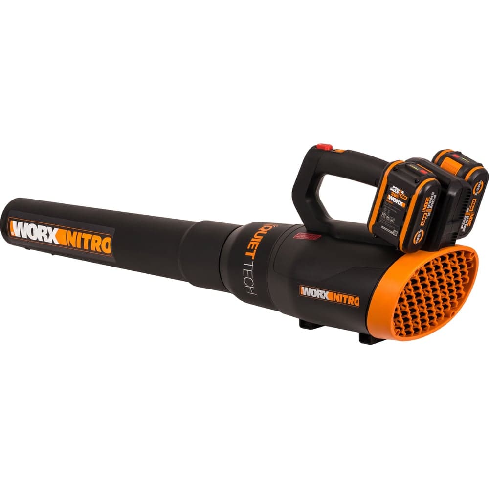 Воздуходувка аккумуляторная бесщеточная WORX 40В, 4 Ач х2, двойное ЗУ 2x1A WG581E — фото 2