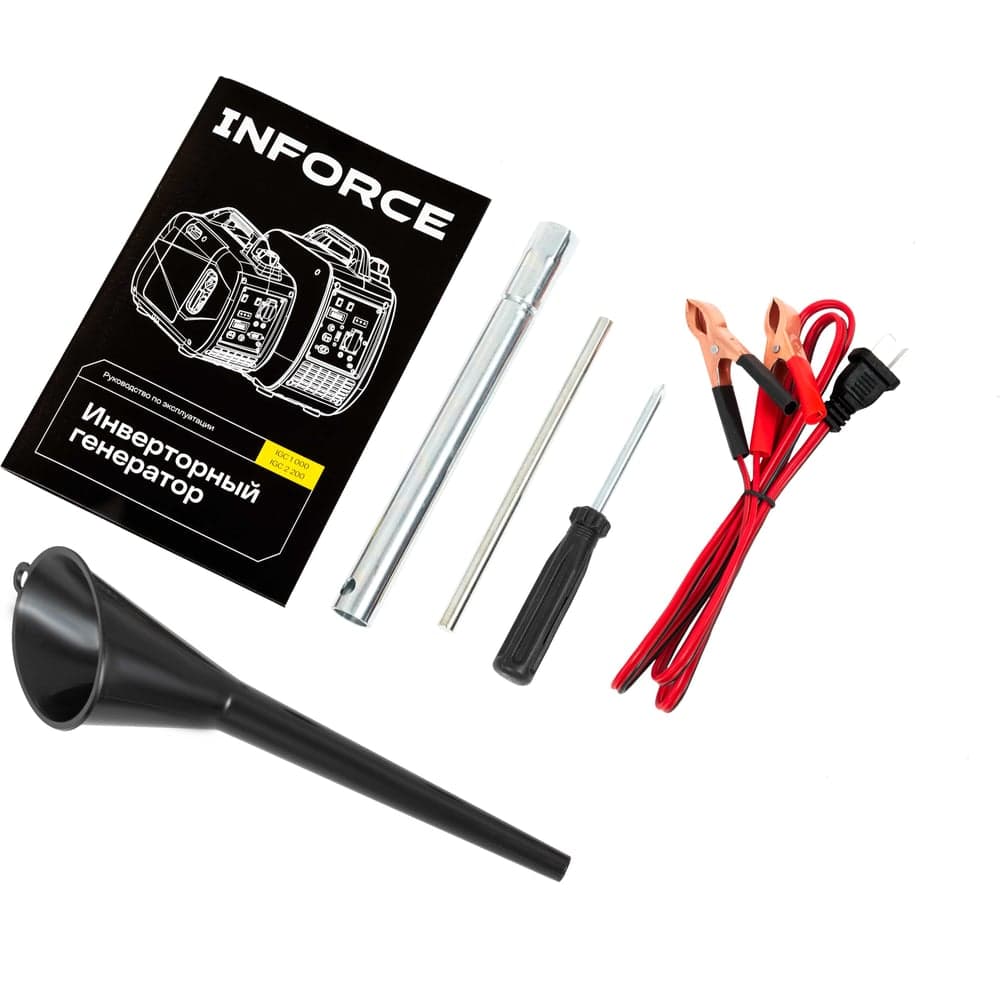 Инверторный генератор Inforce (2,2 кВт; USB; дисплей; тихий) IGC 2200 — фото 14