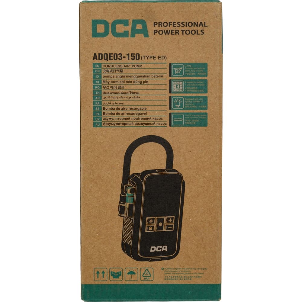 Насос воздушный аккумуляторный DCA ADQE03-150 (TYPE ED) — фото 7