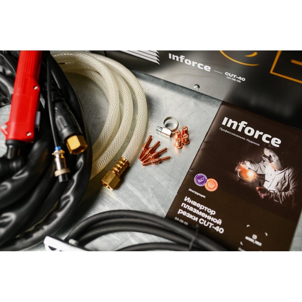 Инвертор плазменной резки Inforce (рез 15 мм; 40 А; HF поджиг; ПВ 75%) CUT-40 04-08-05 — фото 15