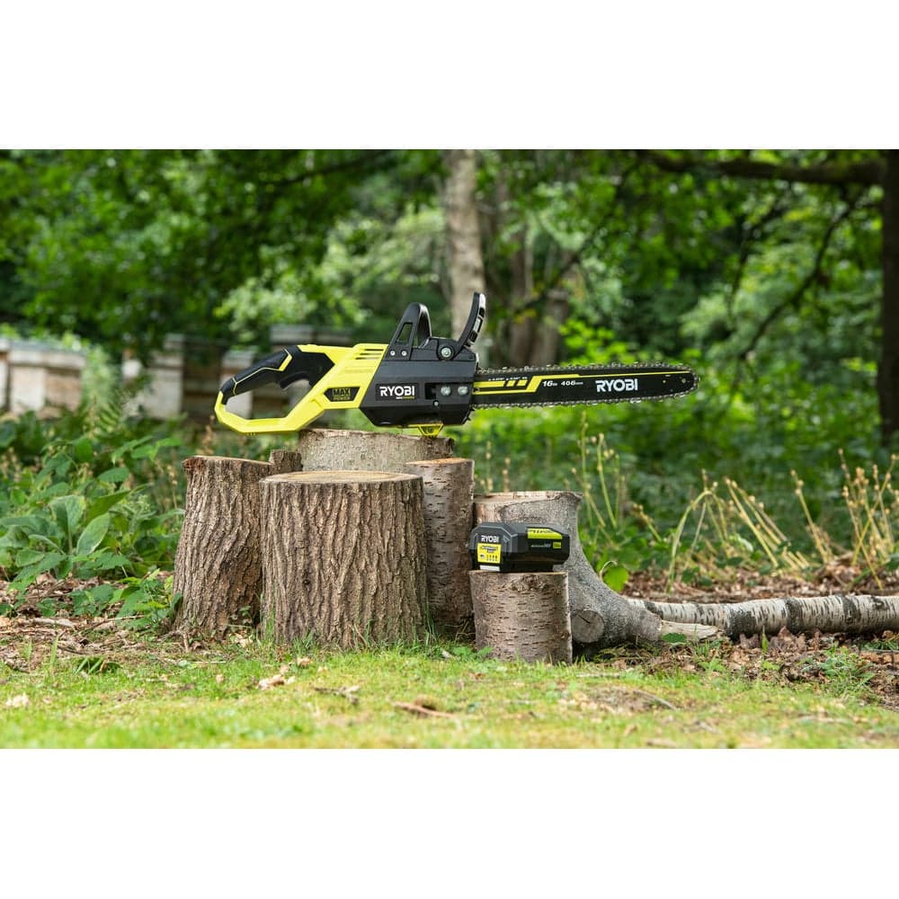 Бесщеточная цепная пила Ryobi MAX POWER RY36CSX40B-0 36В 5133004898 — фото 6
