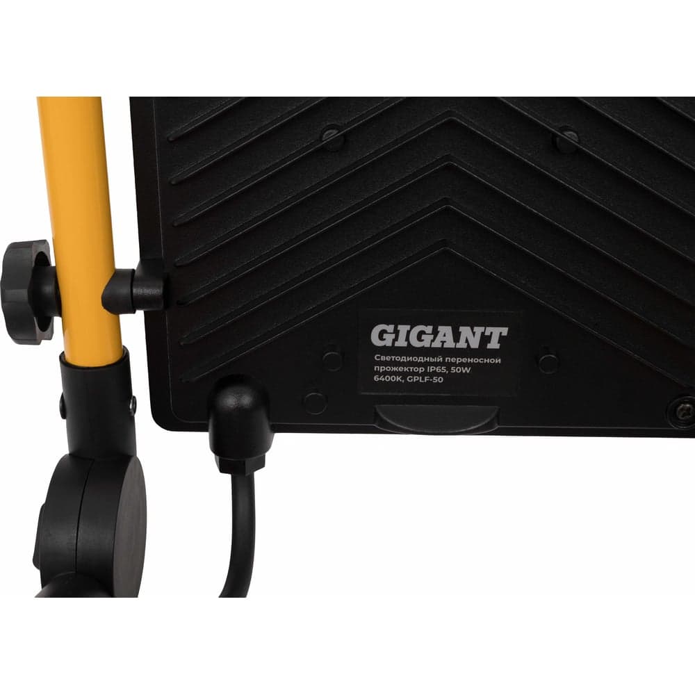 Светодиодный переносной прожектор IP65 50W 6400K Gigant GPLF-50 — фото 9