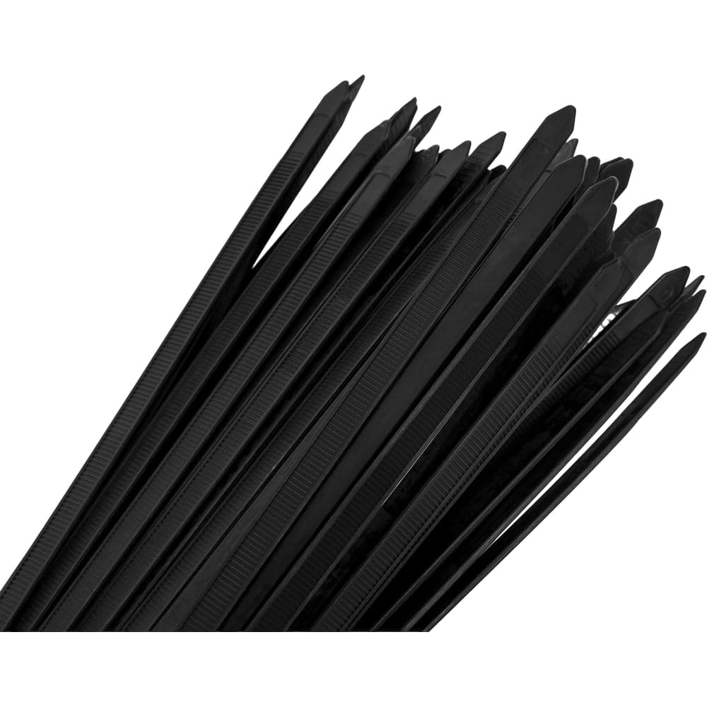 Нейлоновая хомут-стяжка 7,6х750 черная, 100 шт Gigant G/1/87 — фото 2