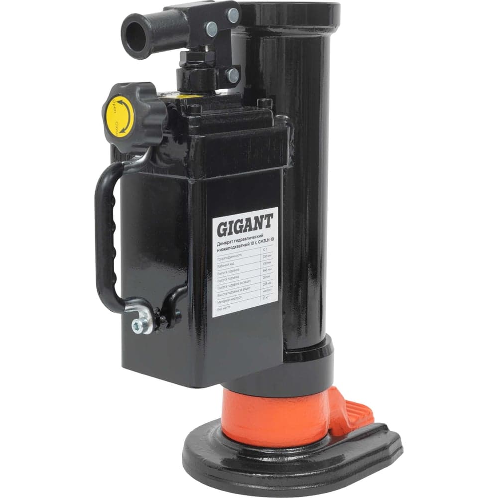 Домкрат гидравлический низкоподхватный 10т., Gigant GMJLH-10 — фото 5