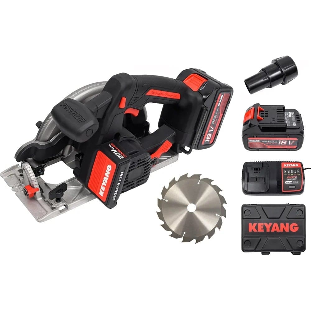 Аккумуляторная дисковая пила KEYANG CS20BLH-165 (Set)