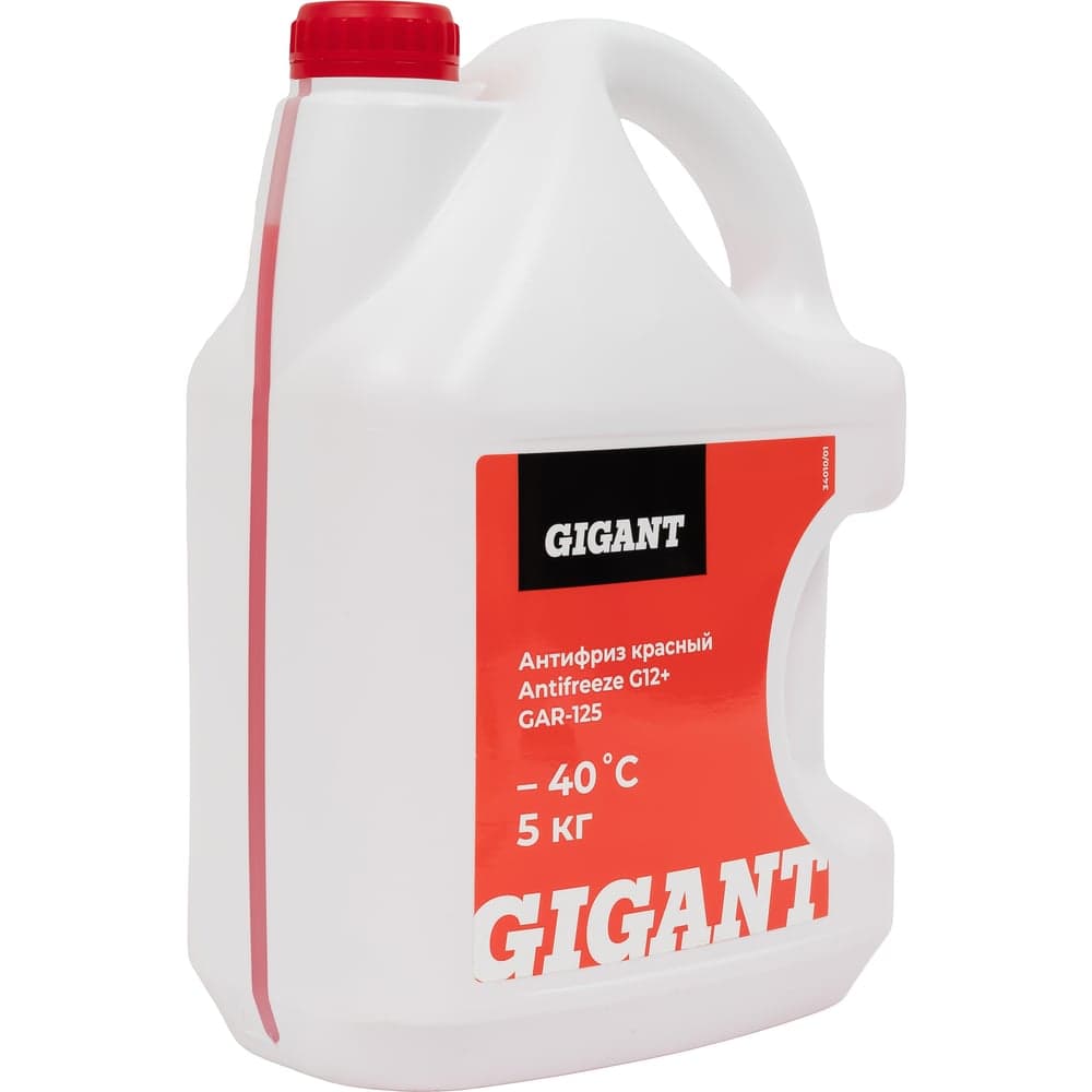 Жидкость охлаждающая низкозамерзающая марки Антифриз Antifreeze G12+ Long Life, 5кг., Gigant GAR-125 — фото 2