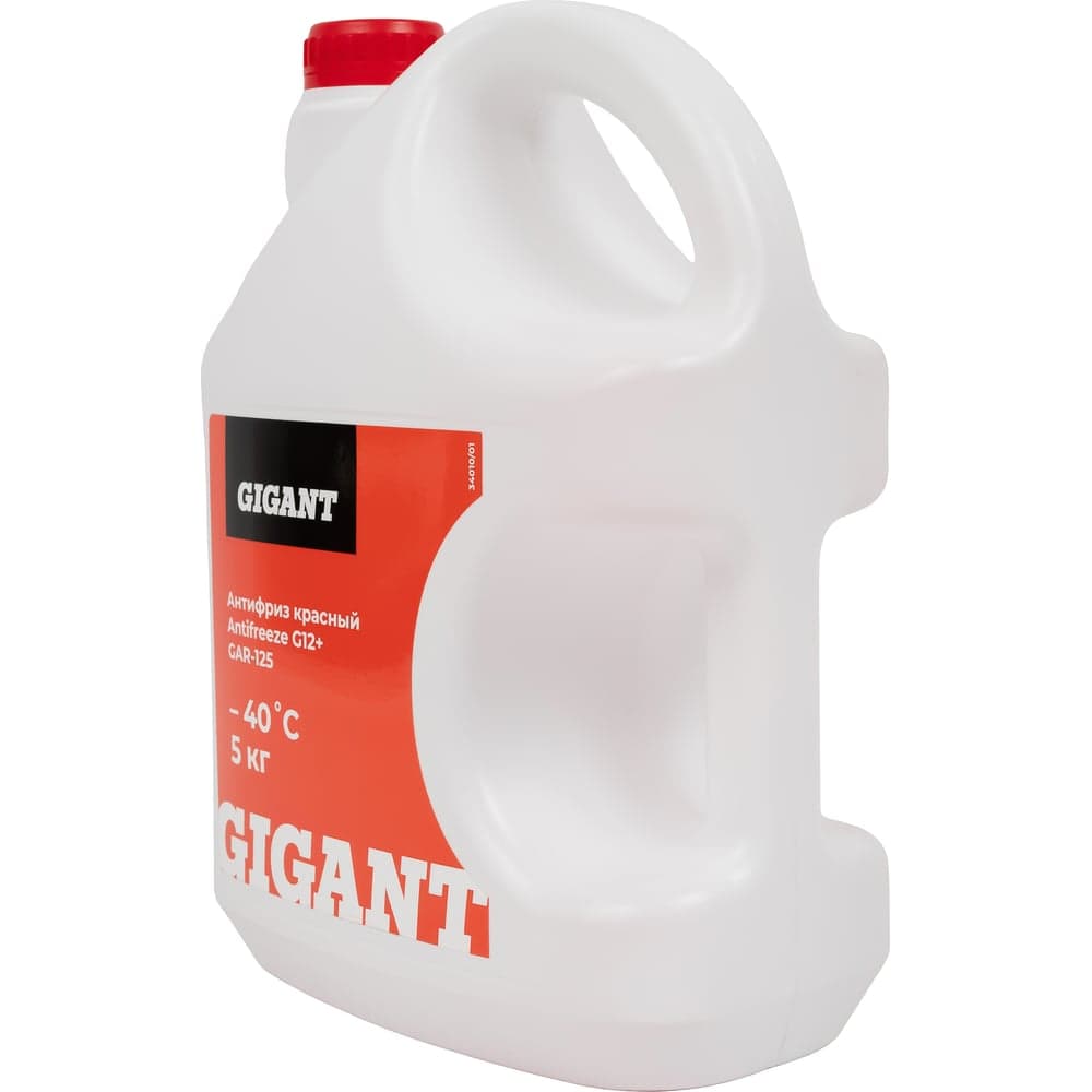 Жидкость охлаждающая низкозамерзающая марки Антифриз Antifreeze G12+ Long Life, 5кг., Gigant GAR-125 — фото 3