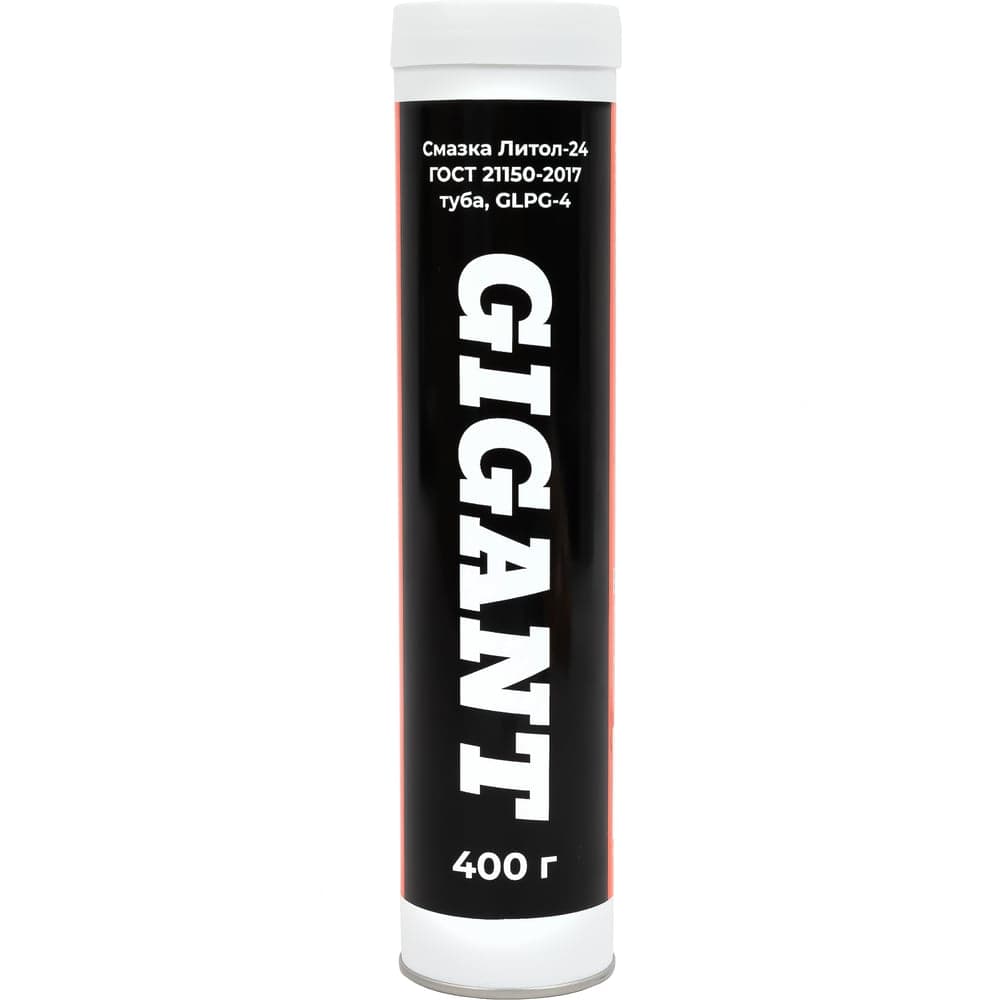 Смазка ГОСТ 21150-2017 литол-24 туба 400 г., Gigant GLPG-4 — фото 1