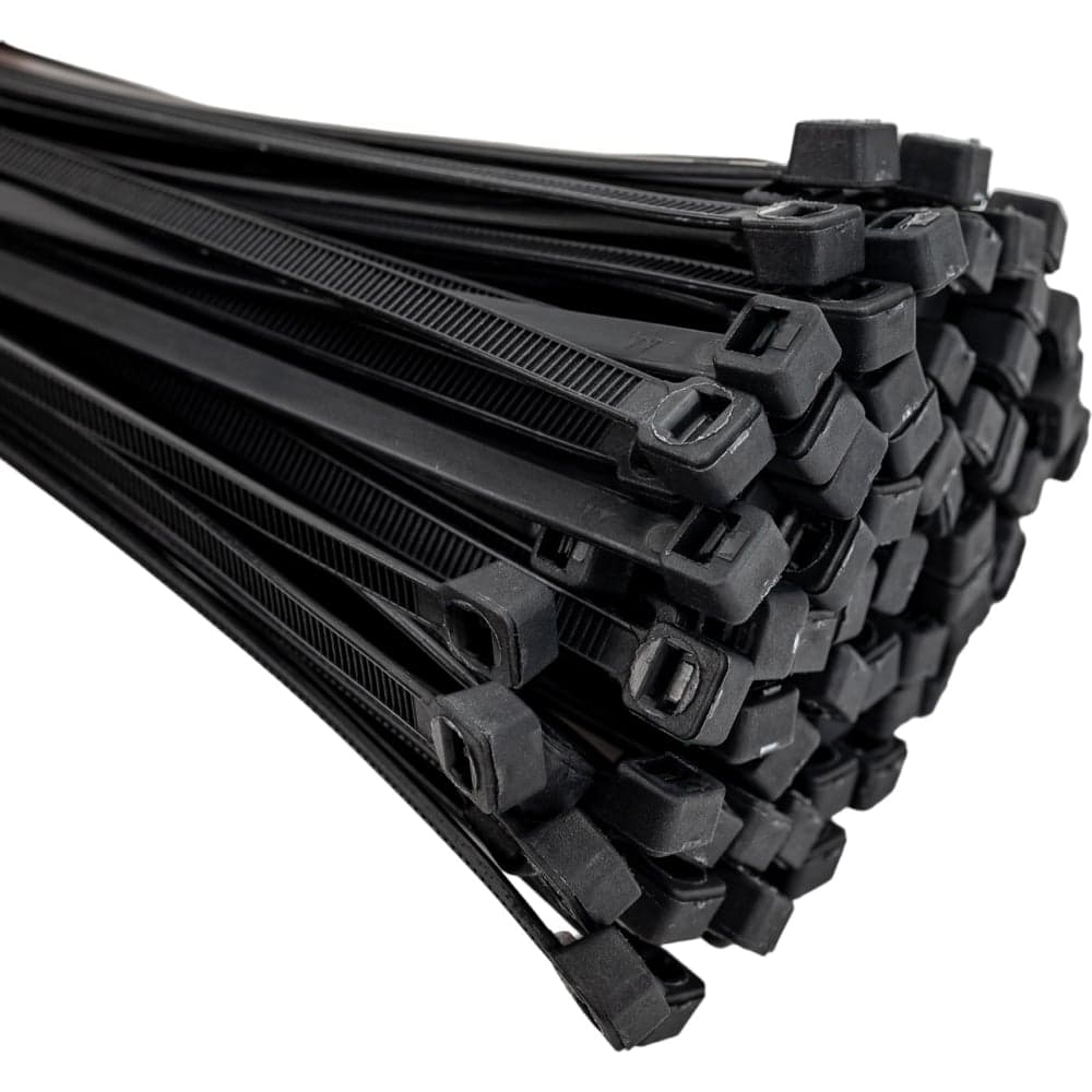 Нейлоновая хомут-стяжка Gigant 4,5х200 черный, 100 шт G/1/7 — фото 9